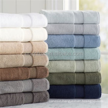 Wholesaler custom beach towel, 70% bamboo fiber 30% cotton face towel